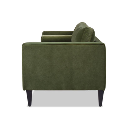 Nicholi - Mid-Century Modern Sofa - Olive Green