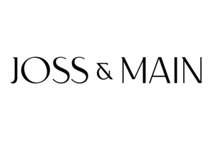 The Joss & Main logo features the brand name in elegant black serif font on a white background.