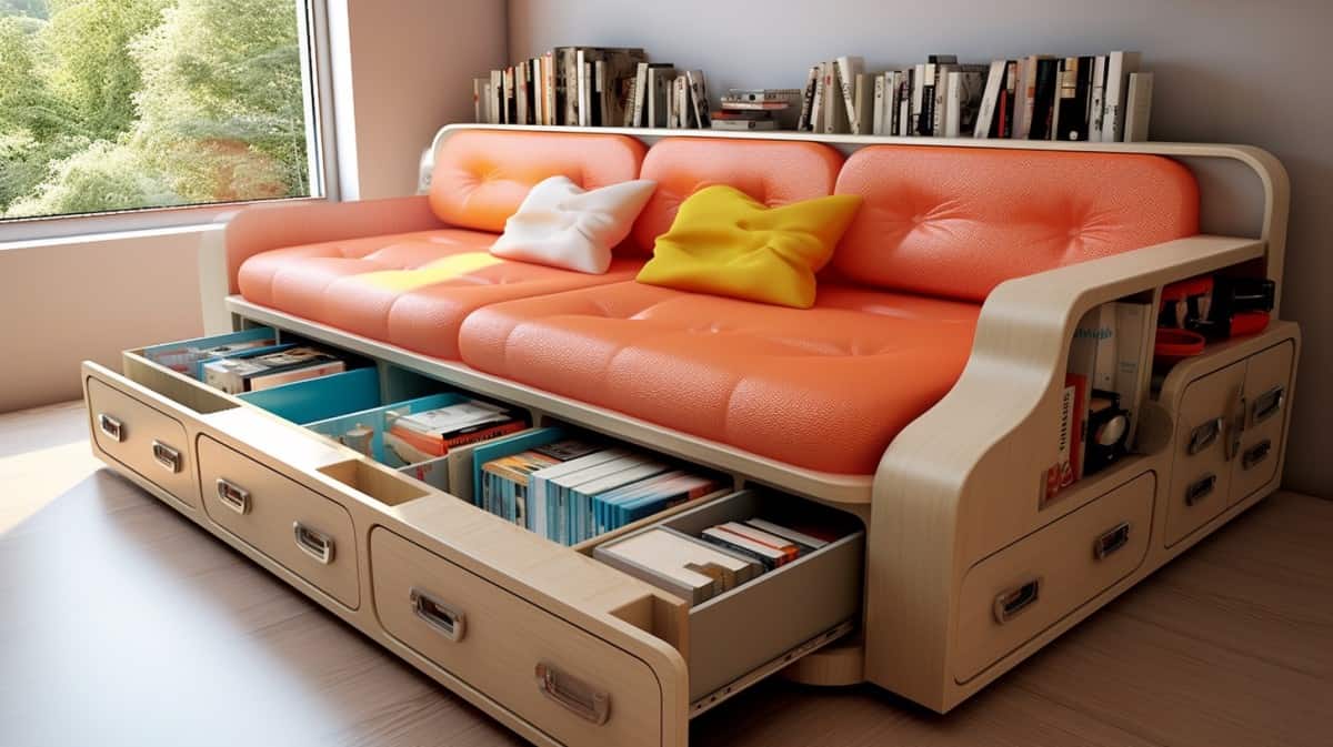 Storage couch